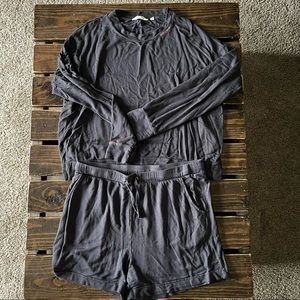 Candace Cameron Bure Malibu Shirt Shorts Set